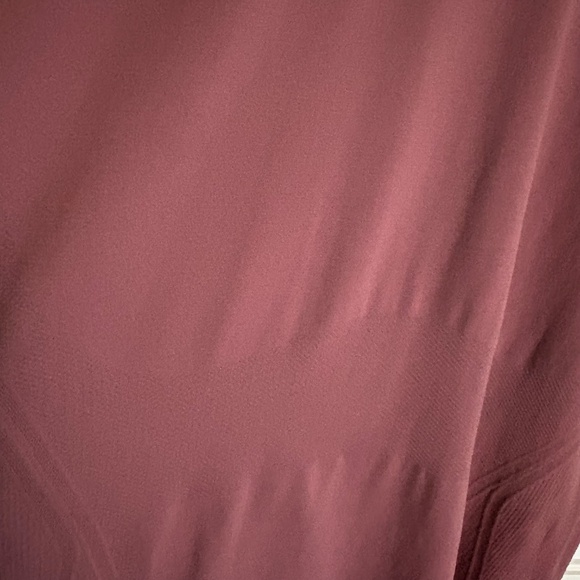 Athletica Women’s SZ L Momentum Tee Shirt Seamless Fitted Dusty Rose - Picture 6 of 6